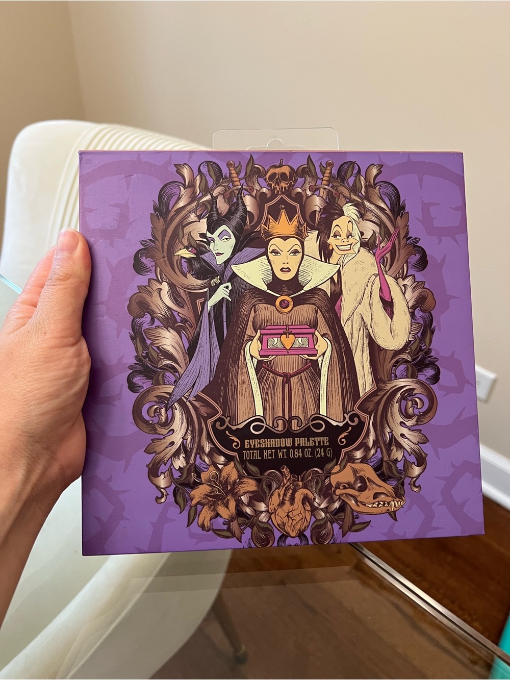 Taste Beauty Disney Villains Eyeshadow Palette Evil Queen 20 Shades Maleficent